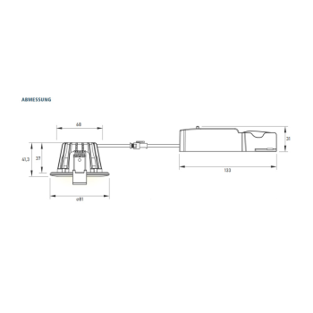 LED-EINBAUSTRAHLER Serie SPM